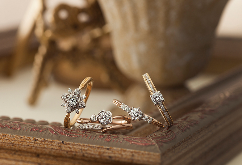 【静岡市】結婚指輪を選ぶならデザイン重視！アンティーク調なデザインがあるって知ってる？
